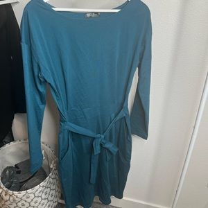 Blue dress